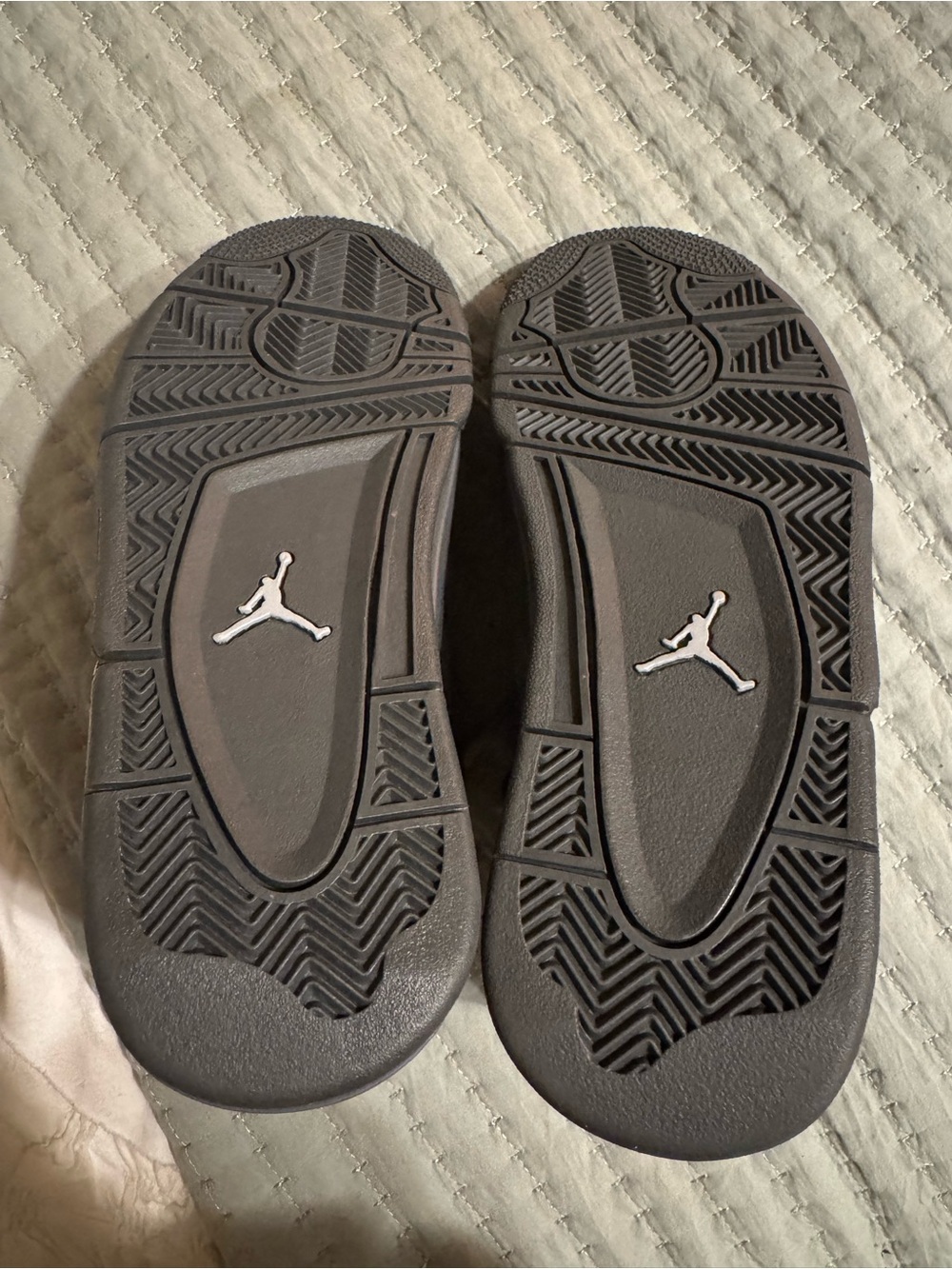 Nike Air Jordan 4 Wet Cement Suede Gray Trainers - Picture 14 of 16